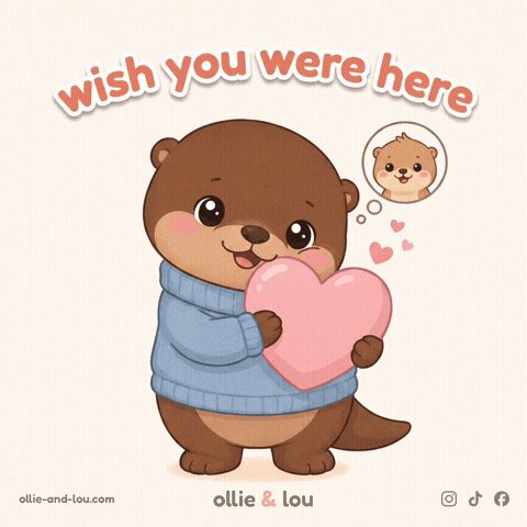 Miss You Love GIF by Ollie & Lou