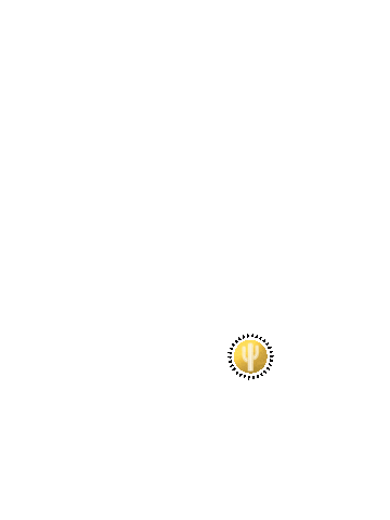 Desert Bronze Glow Sticker