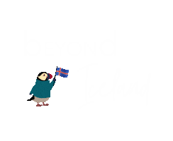 Beyond Iceland Sticker by Beyond Traveled