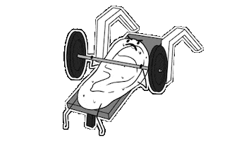 Working Out Sticker