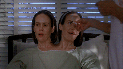 american horror story smoking GIF