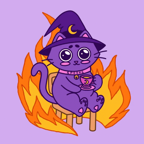Stressed Its Fine GIF by Spooks The Cat