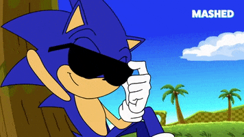 Sonic The Hedgehog Smile GIF by Mashed