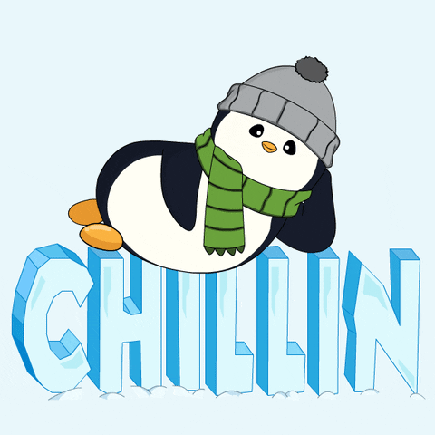 Relaxed Chill Out GIF by Pudgy Penguins