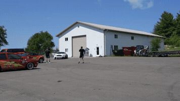 Drifting Ford Mustang GIF