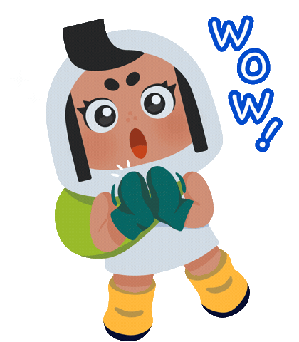 Wow Sticker