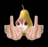 Kasane Teto Middle Finger GIF