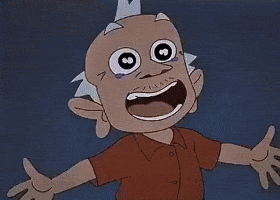 Old Man Booty GIF