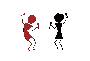 Dance Party Sticker