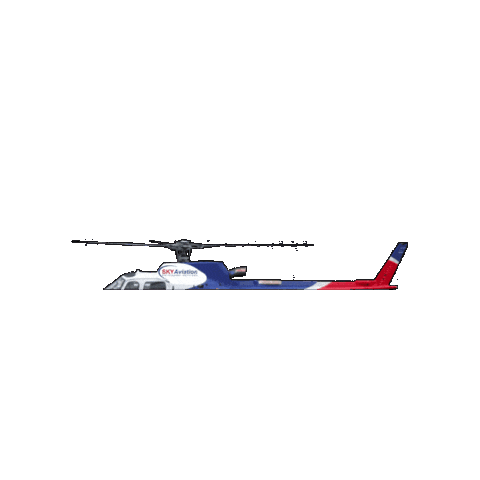Helicopter Airbus Sticker by Skyaviationhelicopter