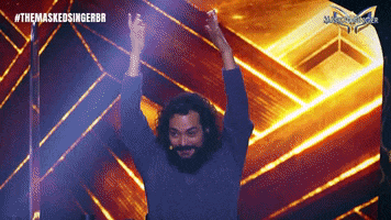 Hands Shaking GIF by The Masked Singer Brasil