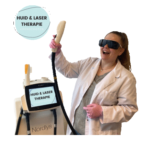 Huid en Laser Voorschoten Sticker