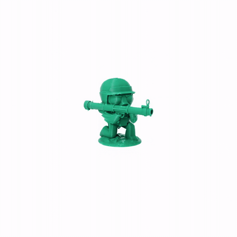 Gillkins Toy Soldiers Stand Back