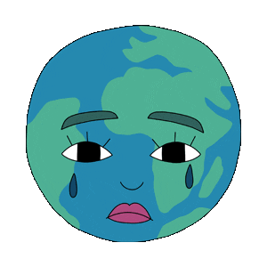 Climate Change Love Sticker