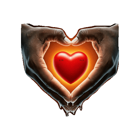 I Love You Heart Hands Sticker by Cold Hands, Warm Heart