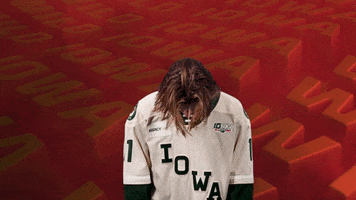 Ice Hockey Hair Flip GIF by Iowa Wild