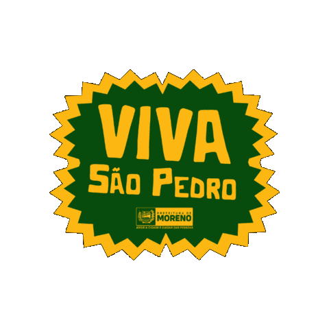 Sao Joao Pe Sticker by Prefeitura de Moreno