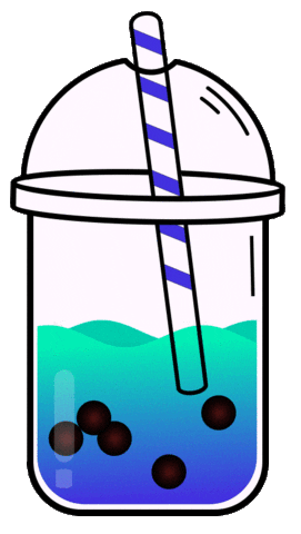 Bubble Tea Boba Sticker