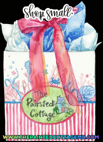 Shopping Bag Shop Small GIF by thepaintedcottagemd