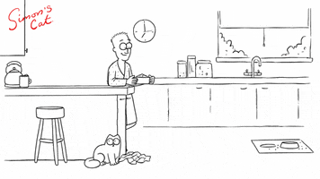 Simons Cat Animation GIF by Cartoon Hangover