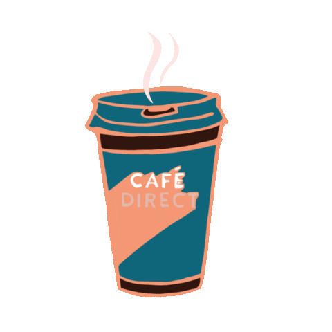 Coffee Brew Sticker by Cafedirect