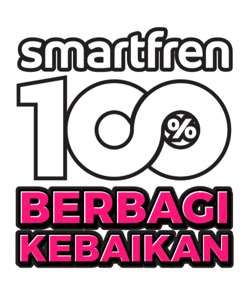 Berbagi Kebaikan Sticker by Smartfren 4G