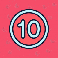 Number 10 GIF by Beach Boss Influencers