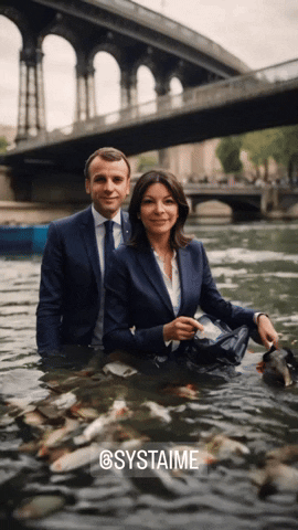Paris Macron GIF by systaime