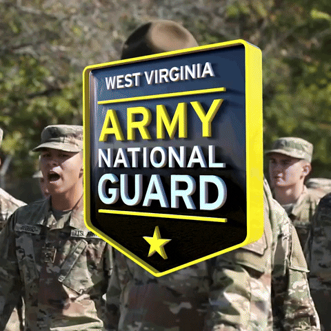 Charleston 3D Logo GIF by California Army National Guard