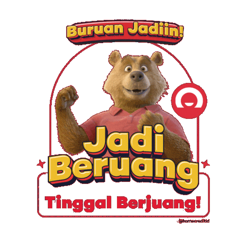 Home Credit Beruang Sticker by Home Credit Indonesia