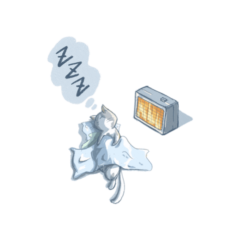 Sleepy Sticker