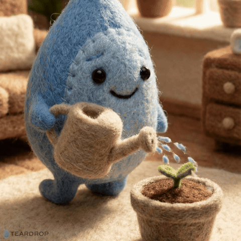 Water Flowers GIF by Teardrop