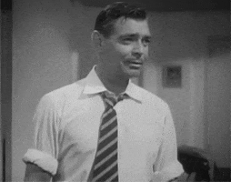 Clark Gable Nod GIF