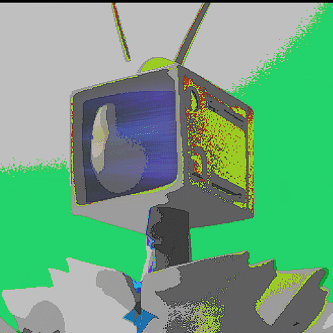 Pixel Television GIF
