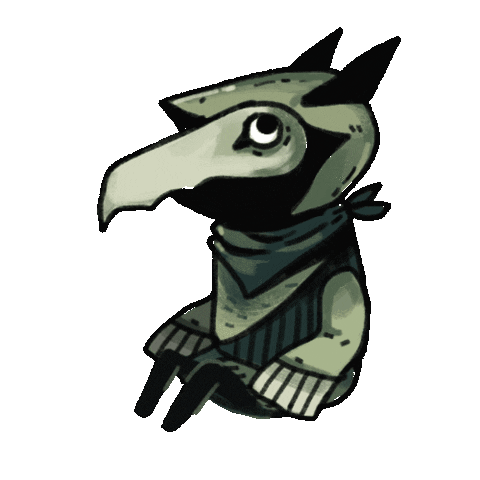 Looking Sticker