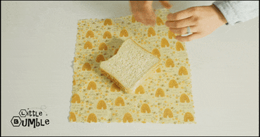 littlebumblewraps wrap sandwiches beeswax wrap food wrap GIF