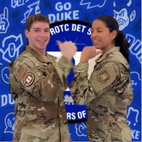 Duke AFROTC GIF