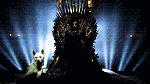 game of thrones iron throne GIF