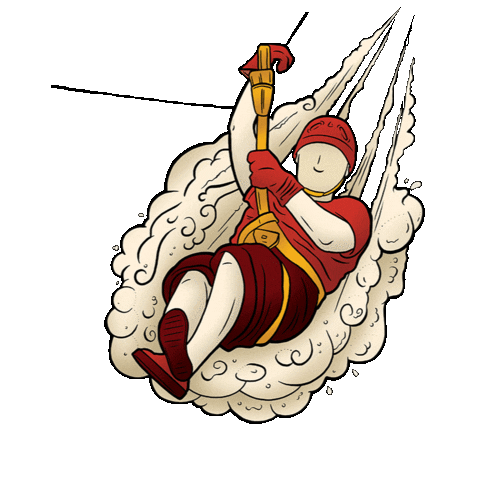 Active Sticker by Firefly Zipline