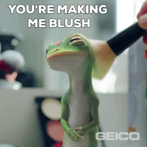 Making-me-blush GIFs - Get the best GIF on GIPHY