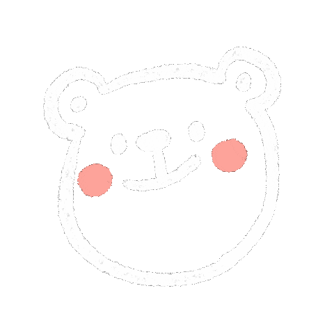 Wink Bear Sticker