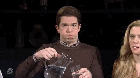 Awkward John Mulaney GIF by Saturday Night Live - Find & Share on GIPHY