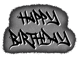 Happy Birthday Party Sticker