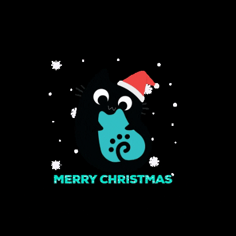 Greeting Merry Christmas GIF by marinapet