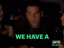 Sponsored GIF. Josh Radner sits in a limo full of his friends, leans forward as if in a huddle indicating he wants everyone’s attention and delivers an important message to the group with determination and focus, “We have a tightly scheduled evening of awesomeness ahead of us.”