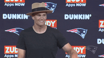 Tom Brady Reaction GIF by New England Patriots