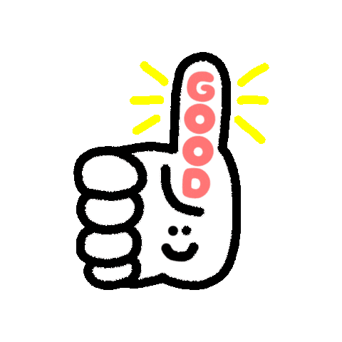 Hand Success Sticker