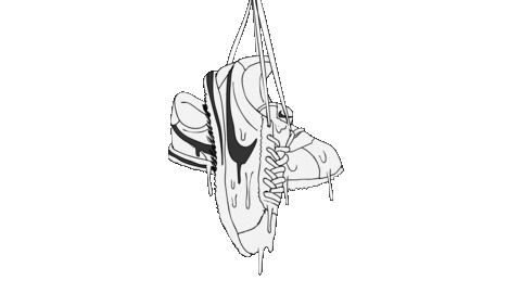 nike cortez sketch