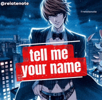 Death Note Name GIF