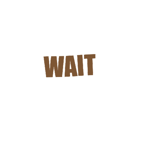 Wait Cooking Sticker